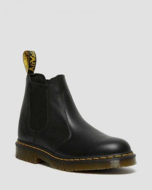 Dr Martens 2976 Slip Resistant Lær Chelsea Boots Chelsea Støvler Herre Svarte | PSVOX1793